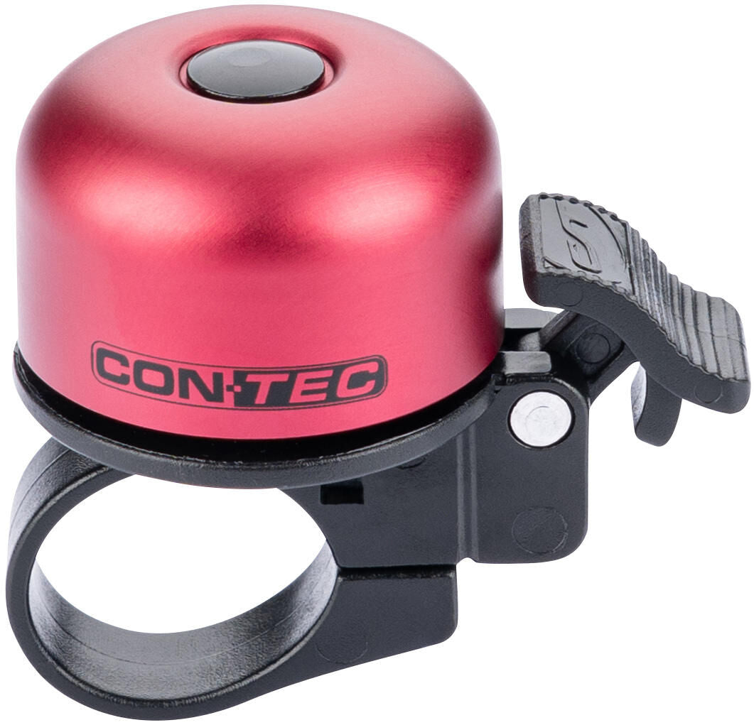Contec mini fietsbel bing ct mini bell bing matt red