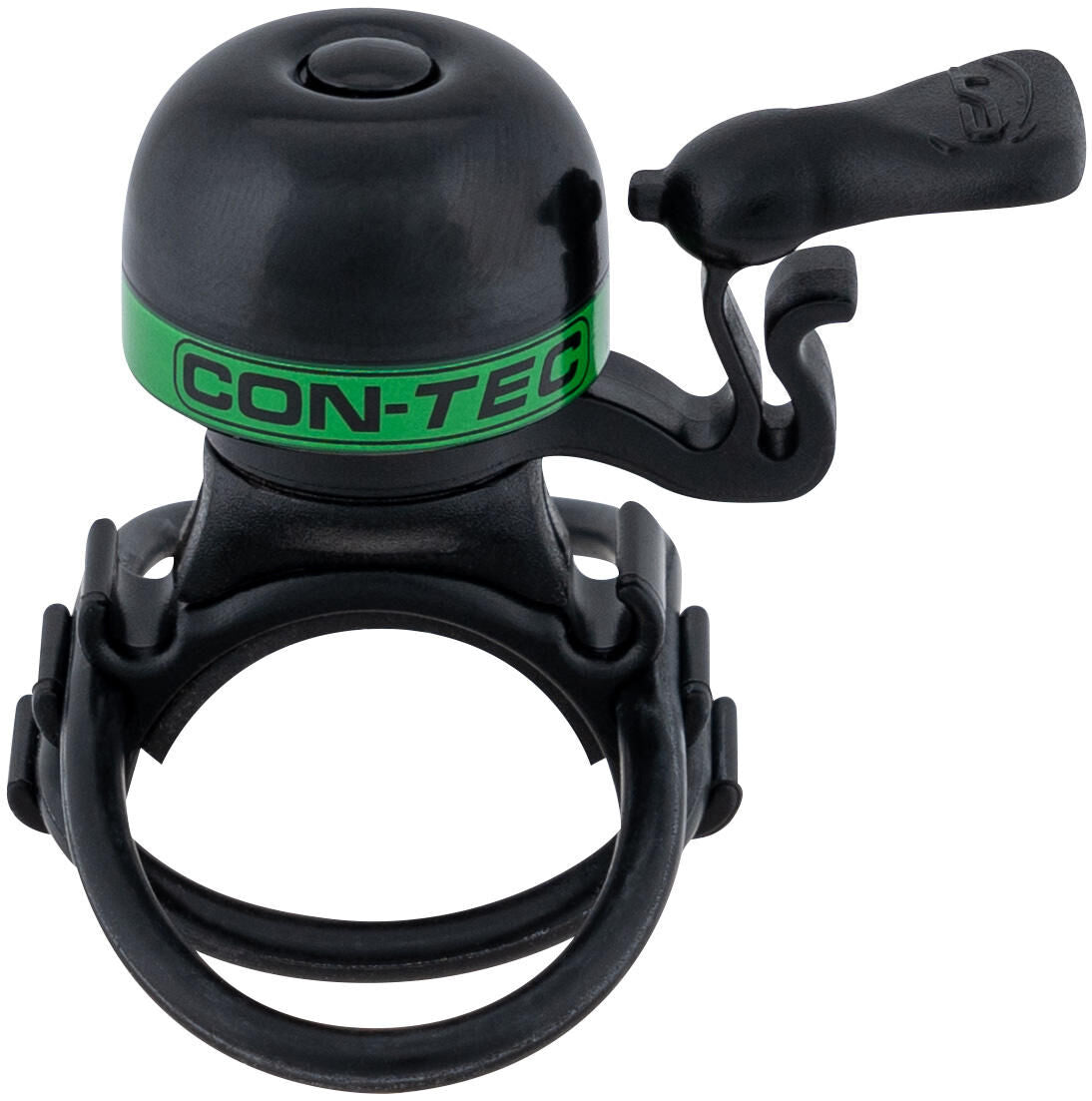 Contec mini fietsbel mini bing ct bell mini bing black green