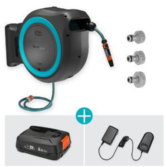 Gardena wandslangenbox powerroll xxl p4a set