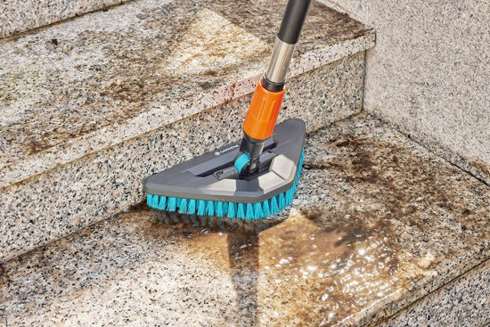 GARDENA Cleansystem staalborstel Hard Flex, borstel voor g