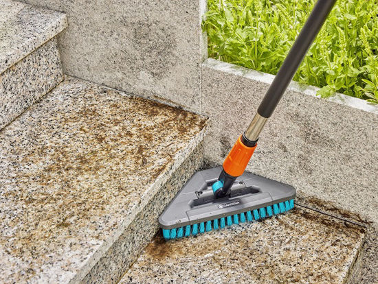 GARDENA Cleansystem staalborstel Hard Flex, borstel voor g