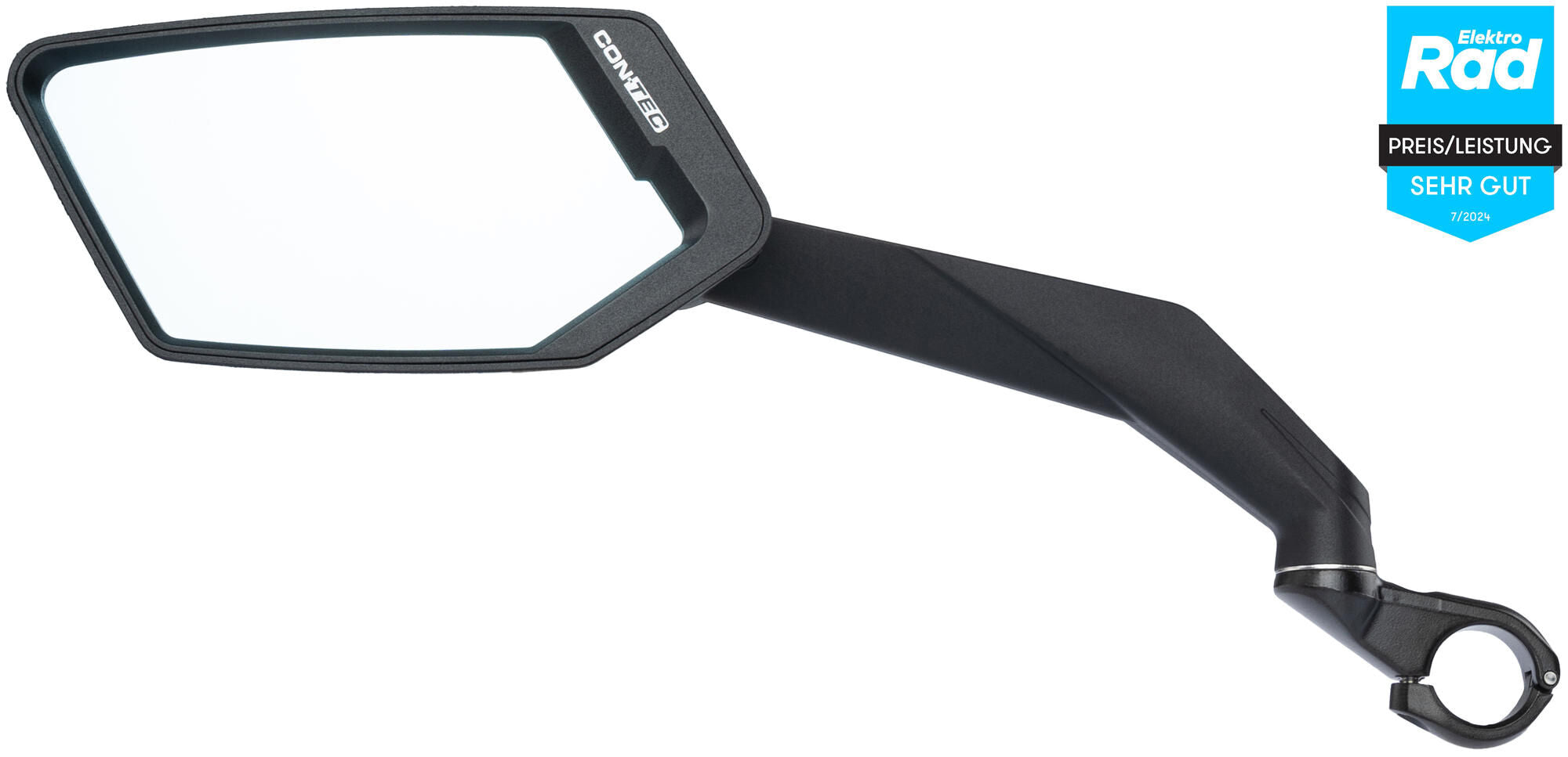 Contec achteruitkijkspiegel e-view king ct rear-view mirror e-vie king dazz left black