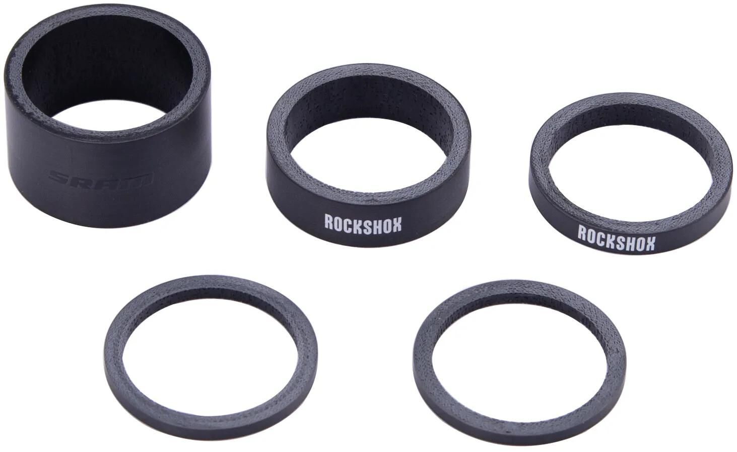 Rockshox spacer-set spacer set rs with white logo