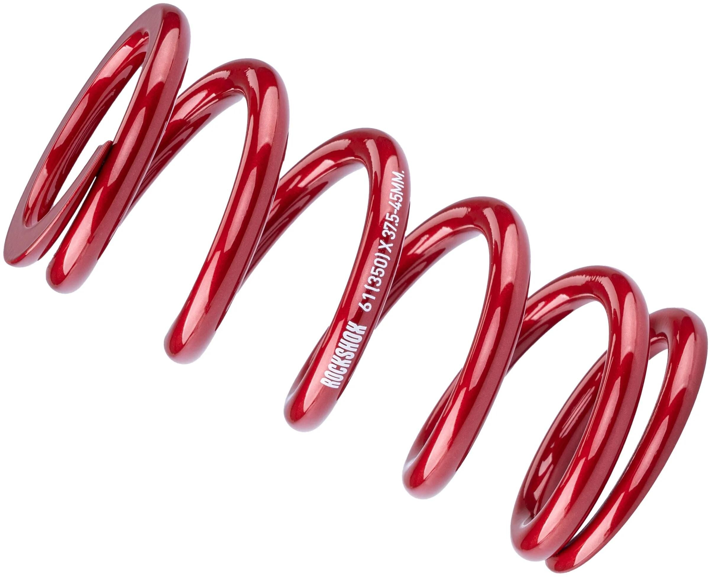 Rockshox feder spring rs 37,5-45mm 114mm 350lb elec.red