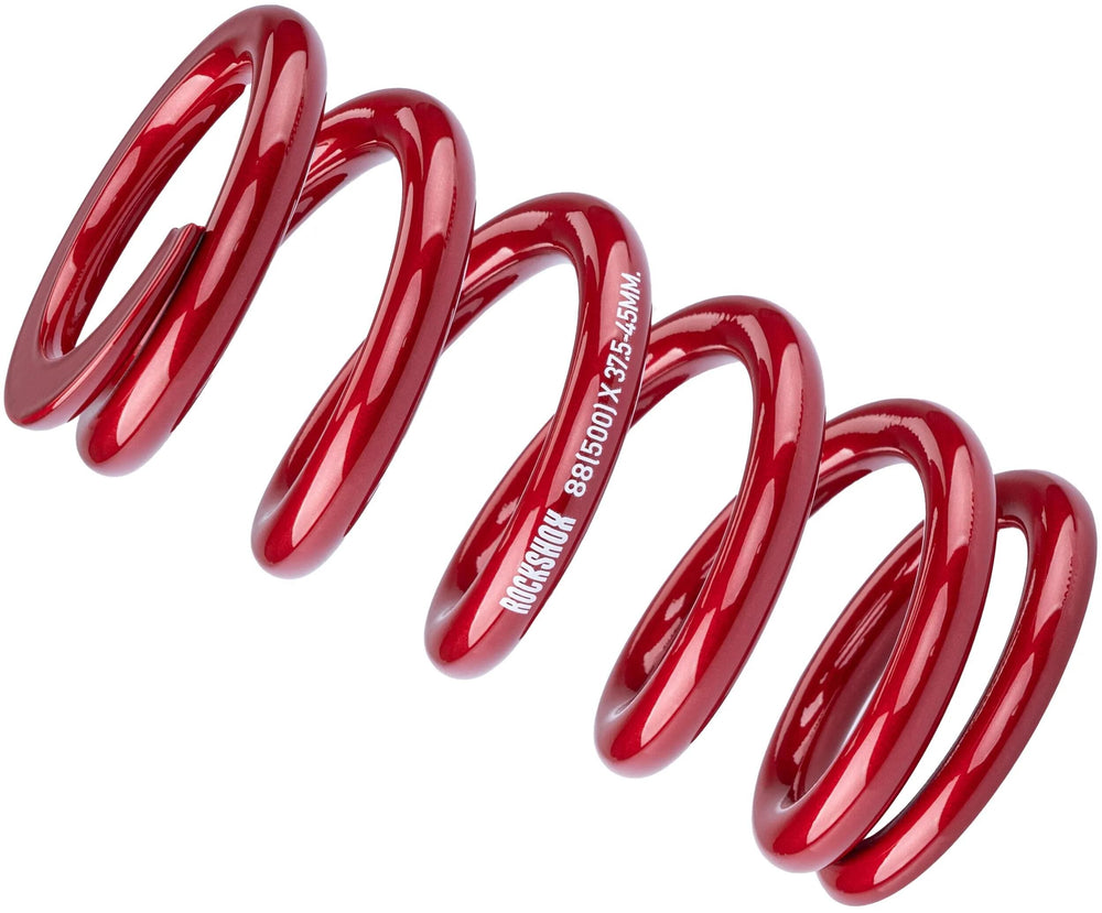 Rockshox feder spring rs 37,5-45mm 114mm 500lb elect.red