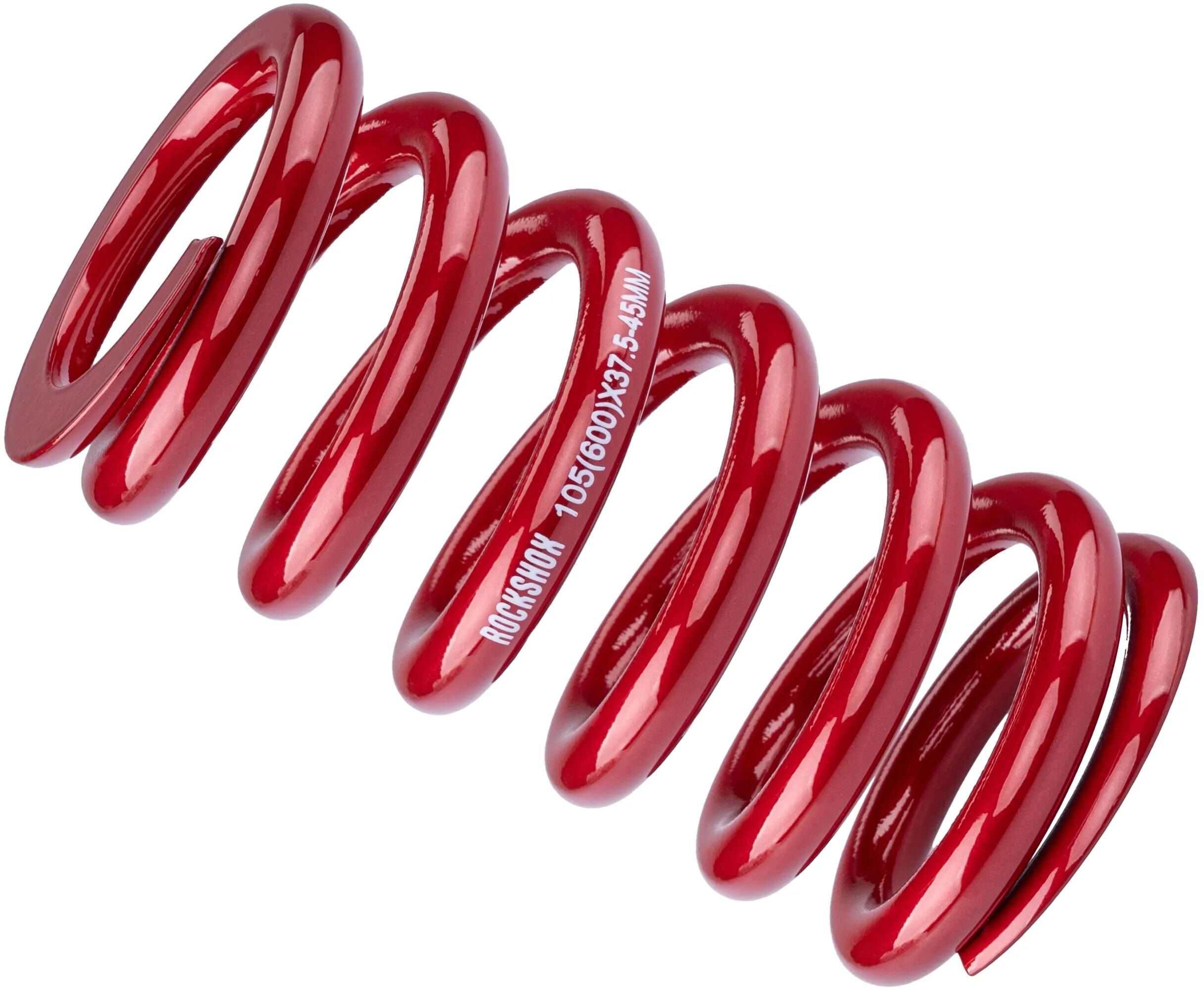 Rockshox feder spring rs 37,5-45mm 114mm 600 lb electr.red