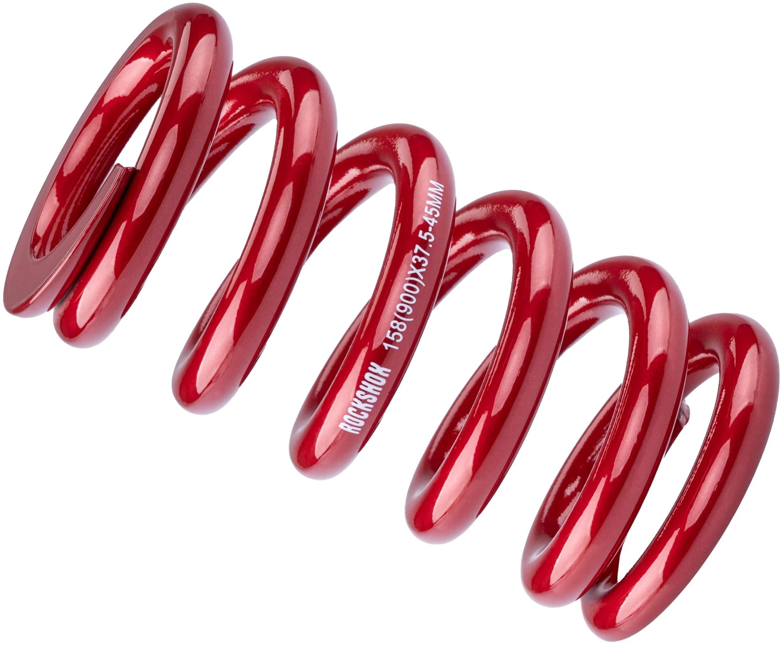 Rockshox feder spring rs 37,5-45mm 114mm 900 lb electr.red