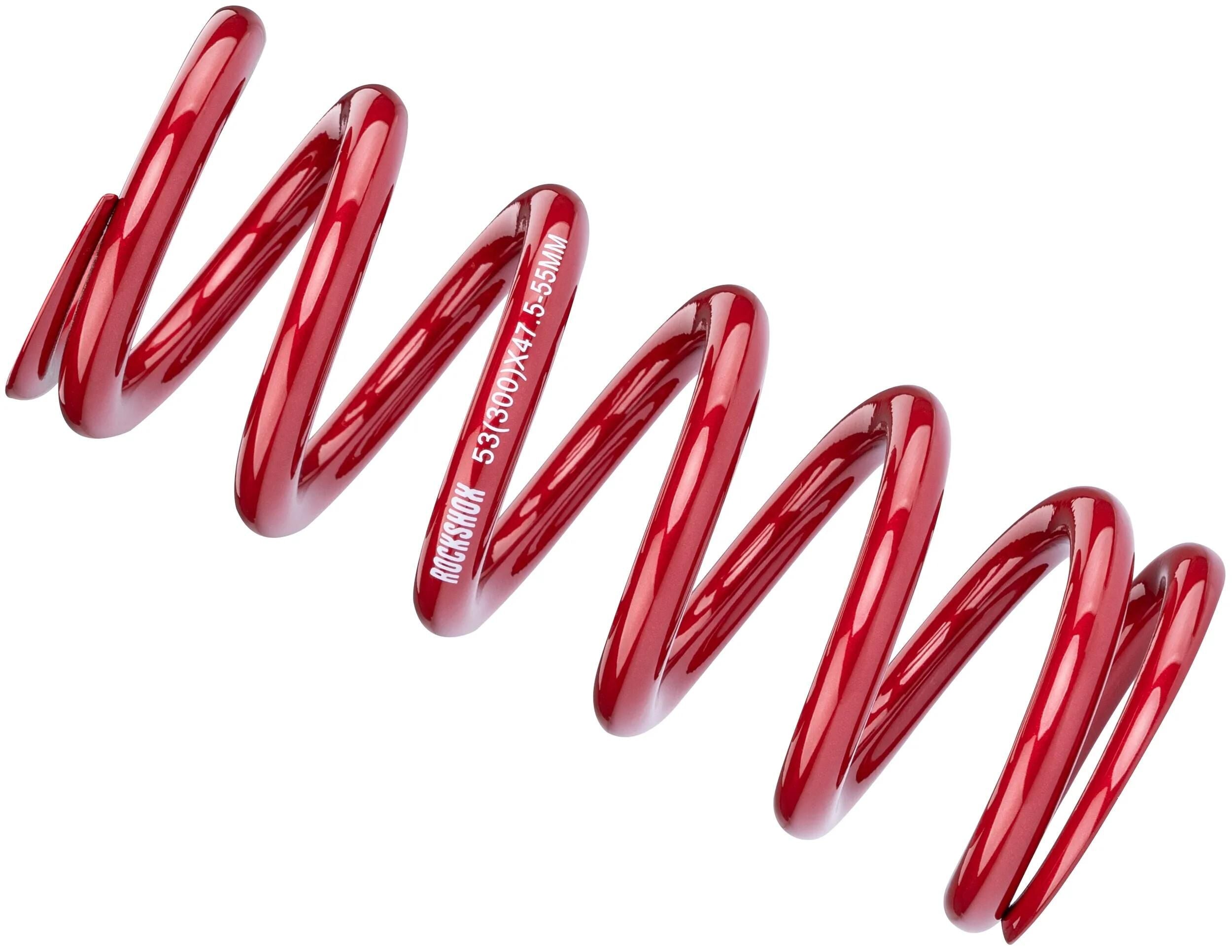 Rockshox feder spring rs 47,5-55mm 134mm 300 lb electr.red