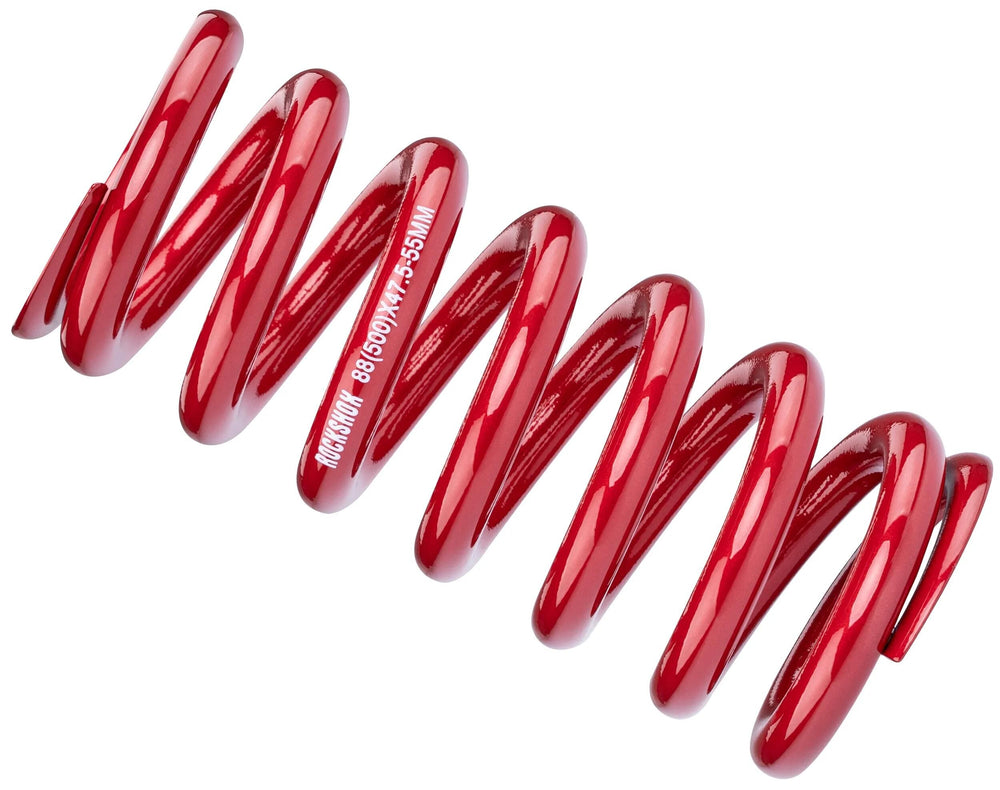 Rockshox feder spring rs 47,5-55mm 134mm 500 lb electr.red