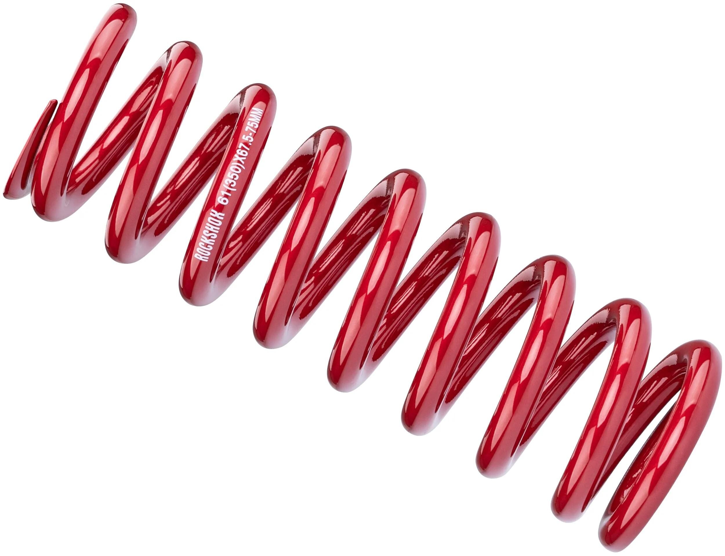 Rockshox feder spring rs 67,5-75mm 174mm 350 lb electr.red
