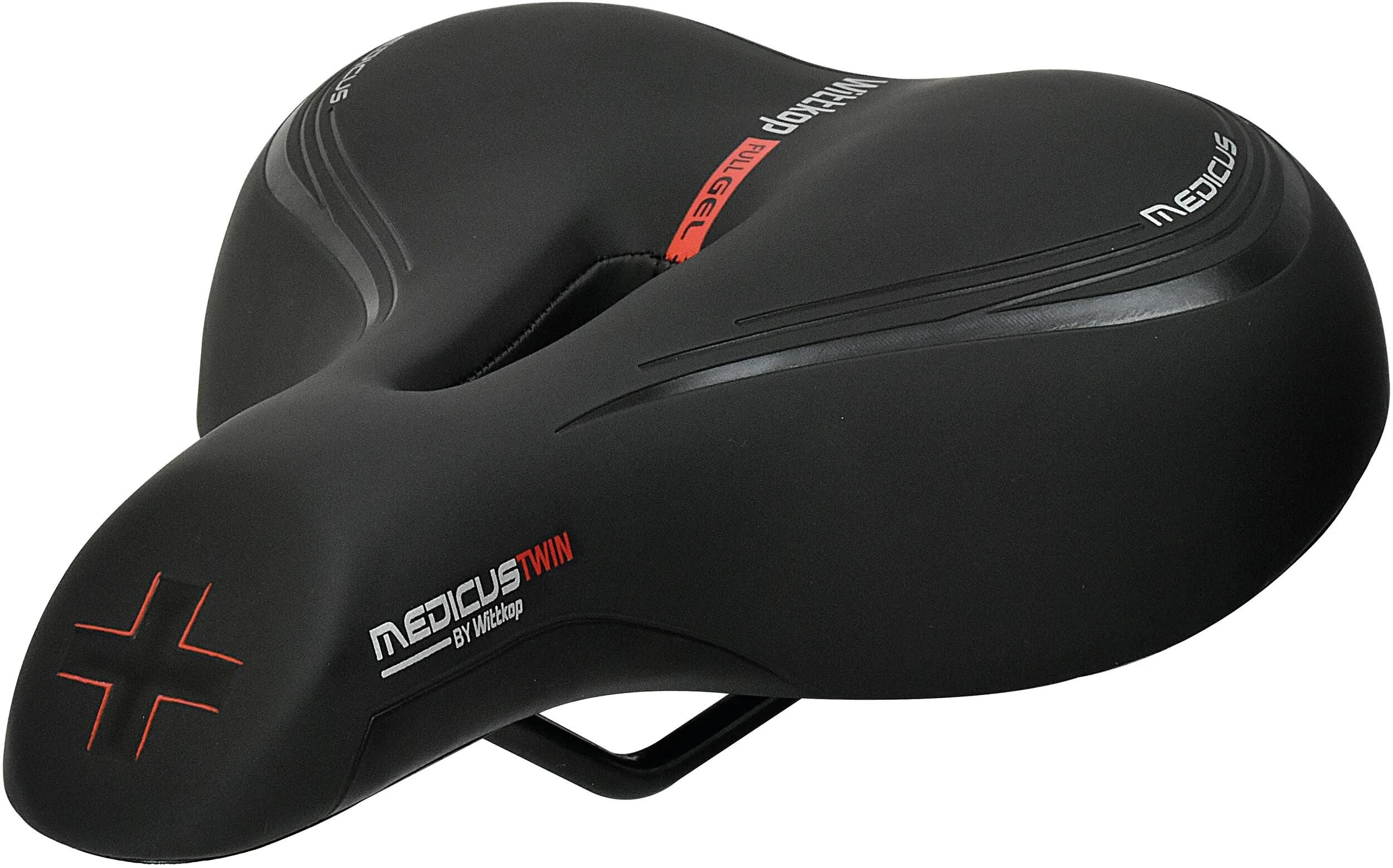 Wittkop sattel medicus twin 3.0 city saddles medi cus 3.0 black
