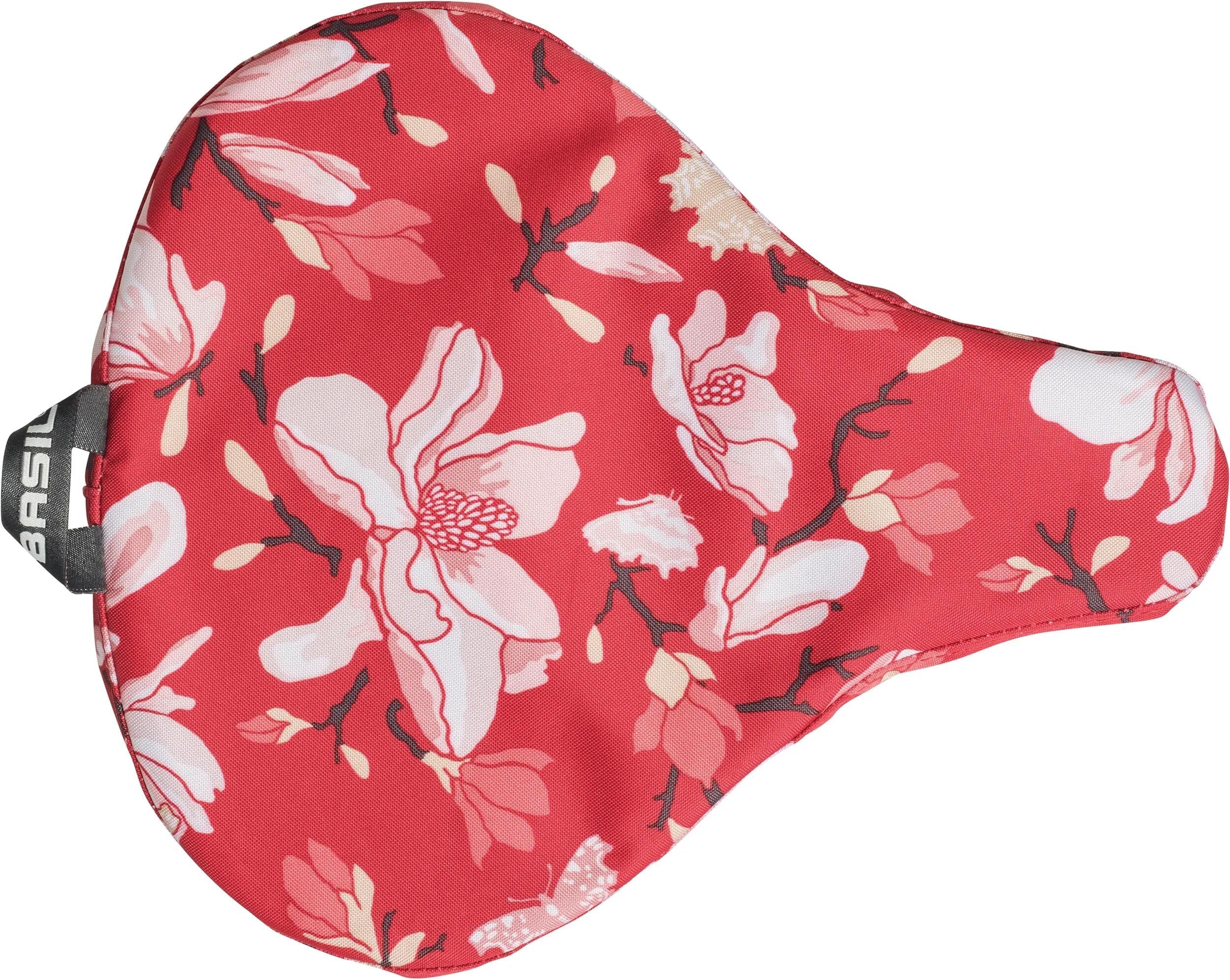 Tapis de selle Basilic Magnolia 28 x 24 x 1 cm - rouge coquelicot