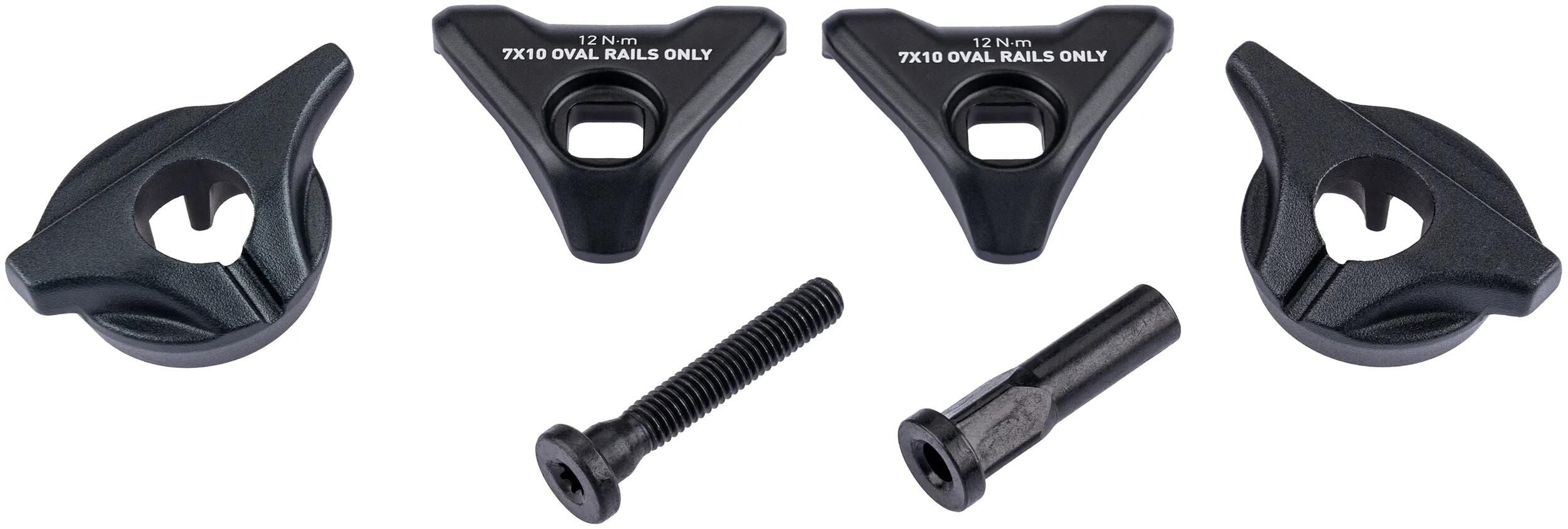 Rockshox sattelklemmschelle seatpost clamp rs f.saddle rails oval 10mm