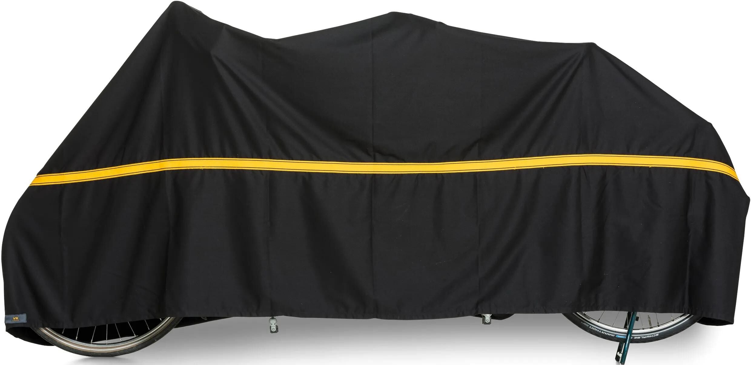Vk international fahrradschutzhülle tandem de luxe bike cover vk intern. tandem de luxe black