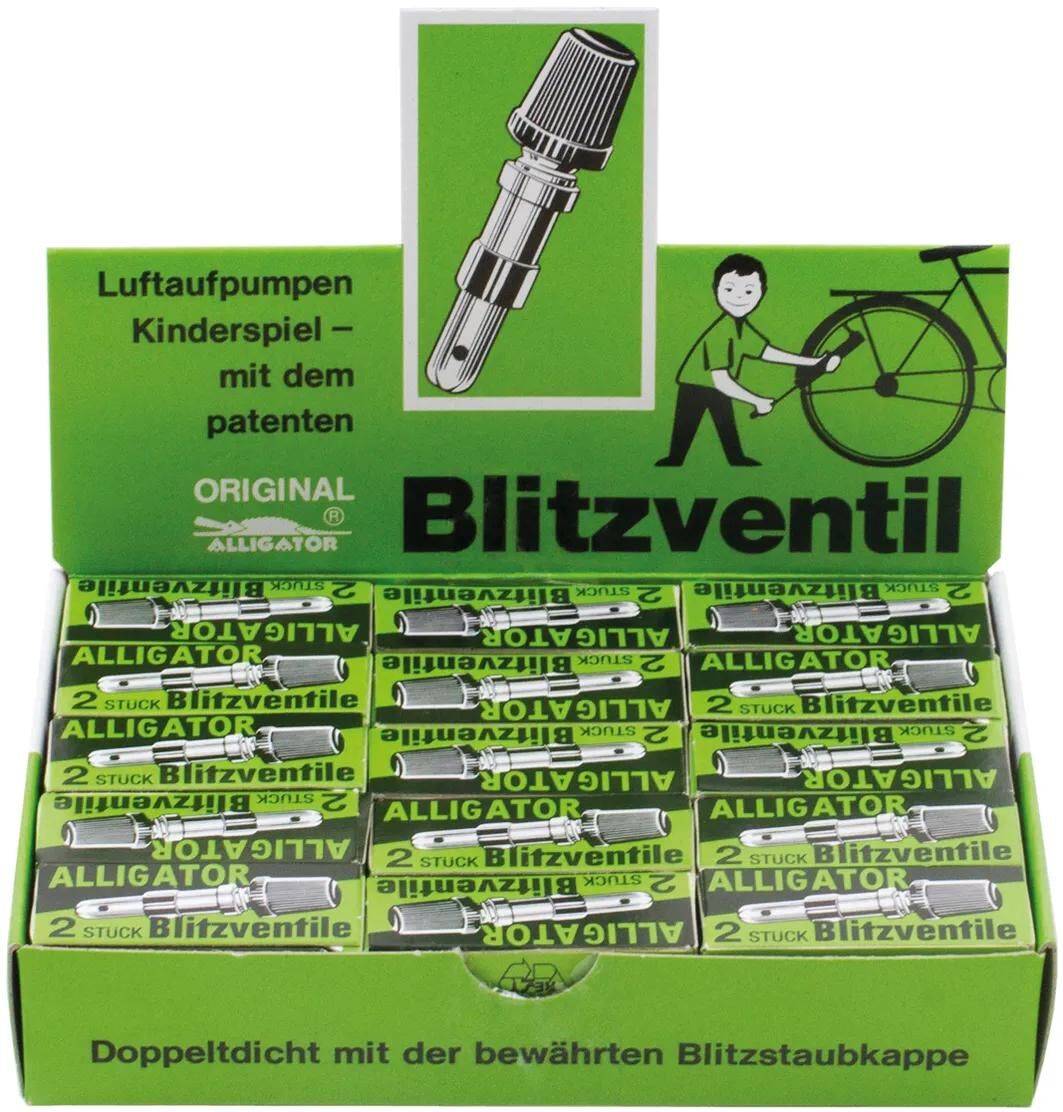 Alligator blitzventil 192 dunlop valves pack. 2pcs.
