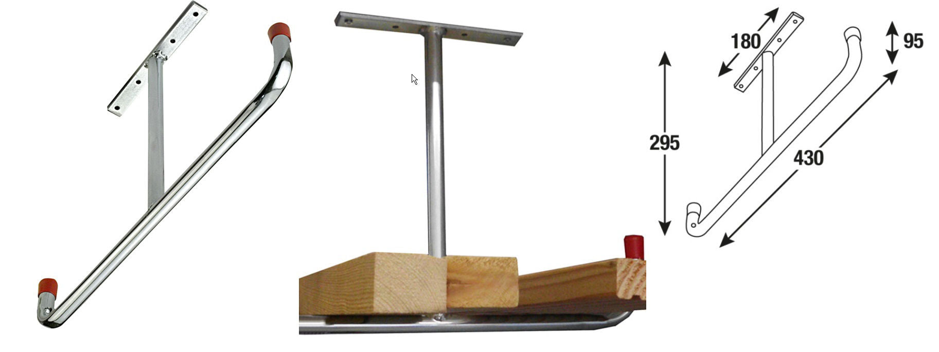 Connex gereedschaphaak plafondhaak dubbelhaak