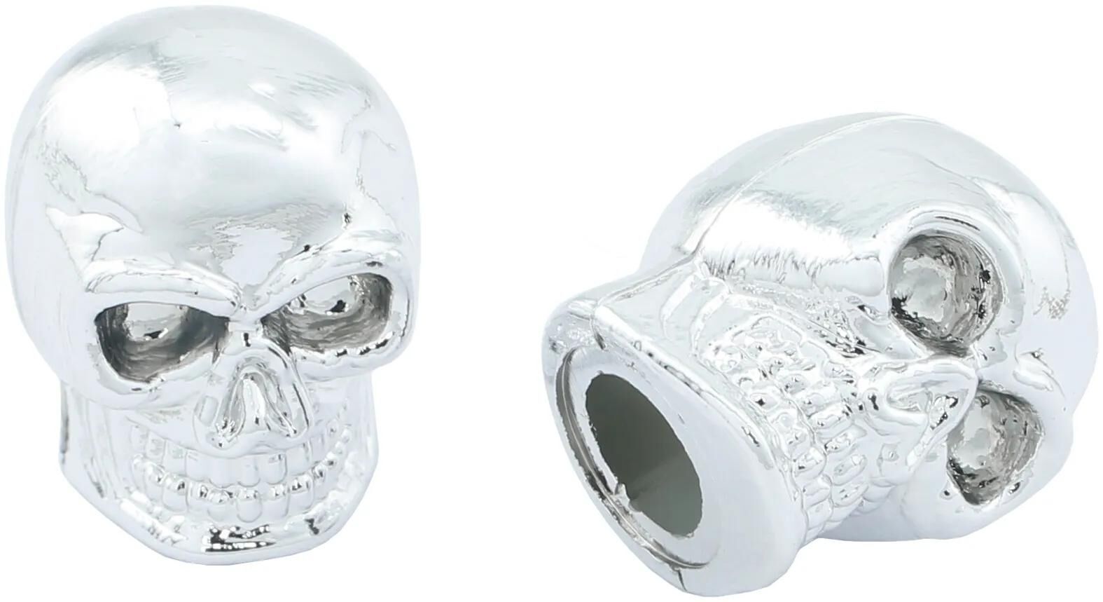 Contec ventilkappe valve.caps ct valve caps skull chrome