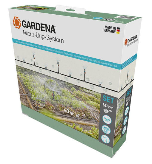 GARDENA Micro-Drip-Bewatering moestuin bloembedset (60 mtr