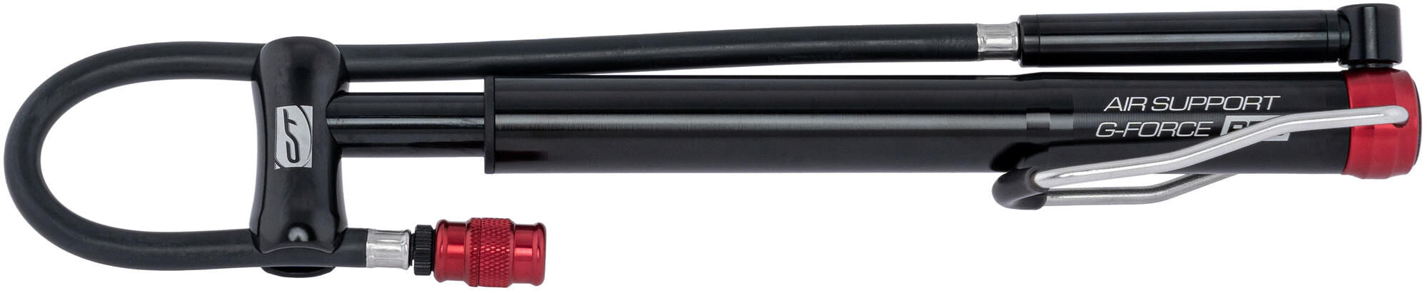 Contec mini voetpomp air support g-force ct ministand pump air sup port g-force pro black