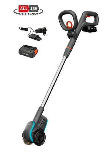 GARDENA GARDENA EasyWeed accu-onkruidborstel 1800 18V P4A gebruiksmogelijkheden