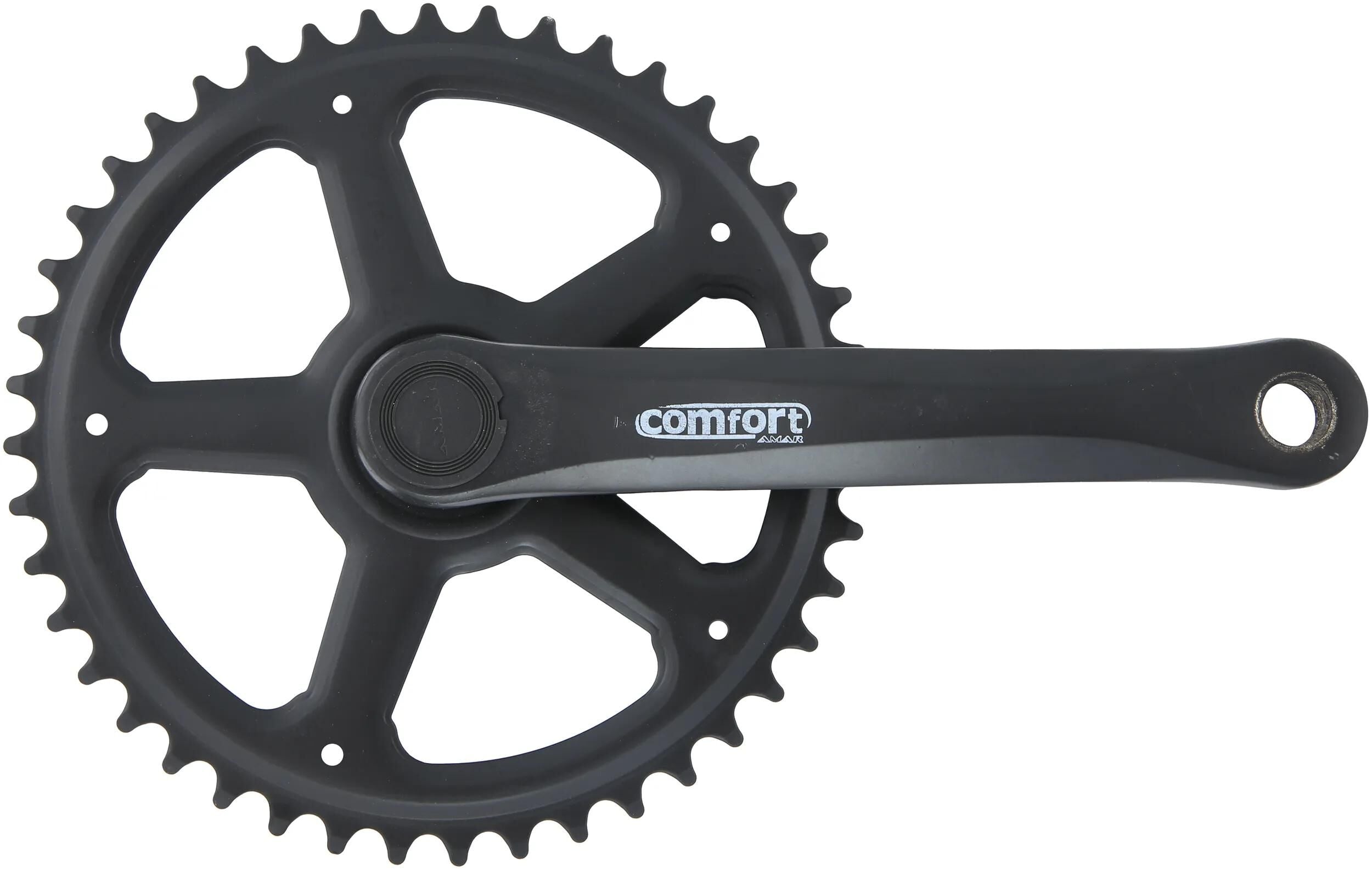 Amar kettenradgarnitur crankset 4-edge 44t 1sp 1 2x3 32 alu black