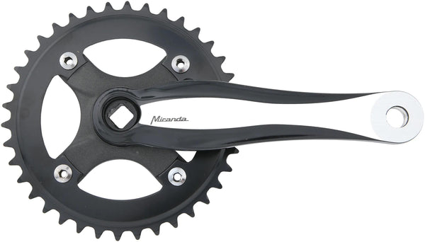 Miranda crankstel beta 1r plus crankset beta 1r plus 170mm 38t b sil.