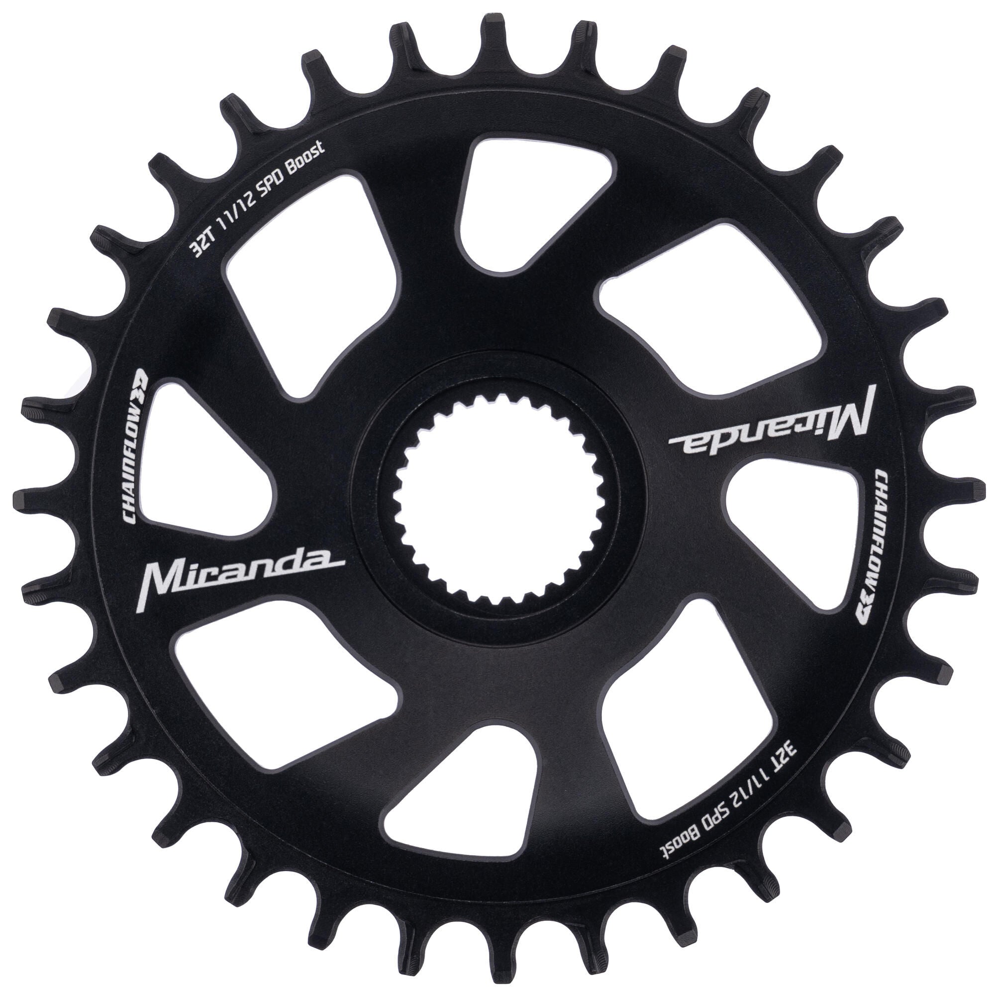 Miranda kettingblad gen4 bes 3 chainflow 3d chain ring 32t gen.4 bes3