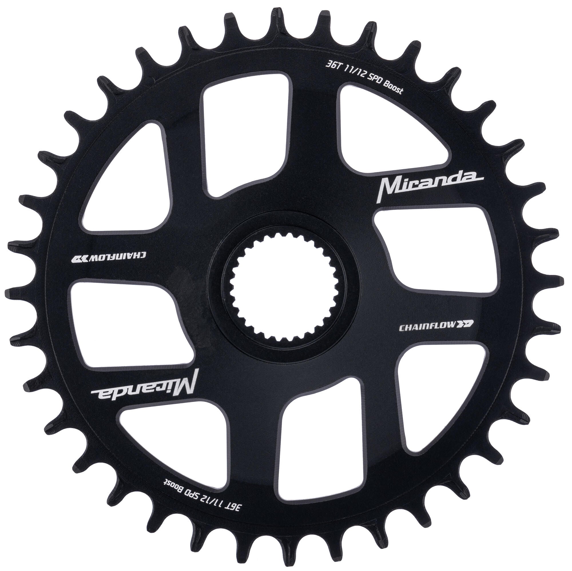 Miranda kettingblad gen4 bes 3 chainflow 3d chain ring gen4 bes3 chainfl.3d 36t