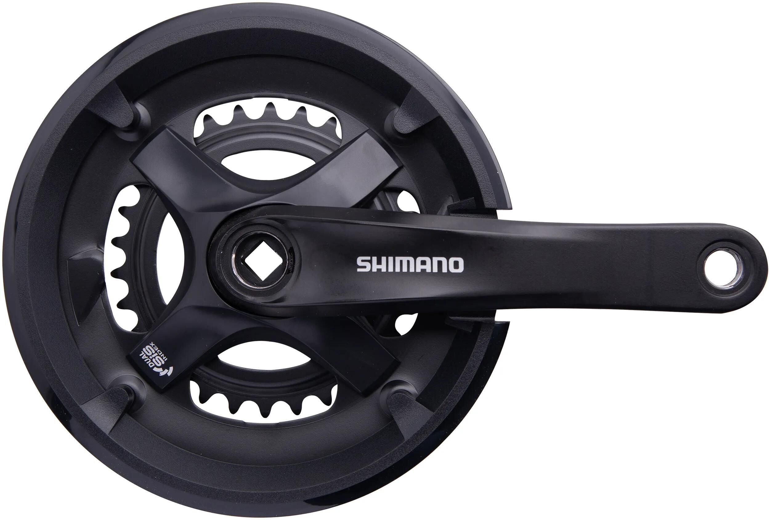 Shimano kettenradgarnitur ty501 crankset shim. ty501 30 46t.175mm 4edg. +