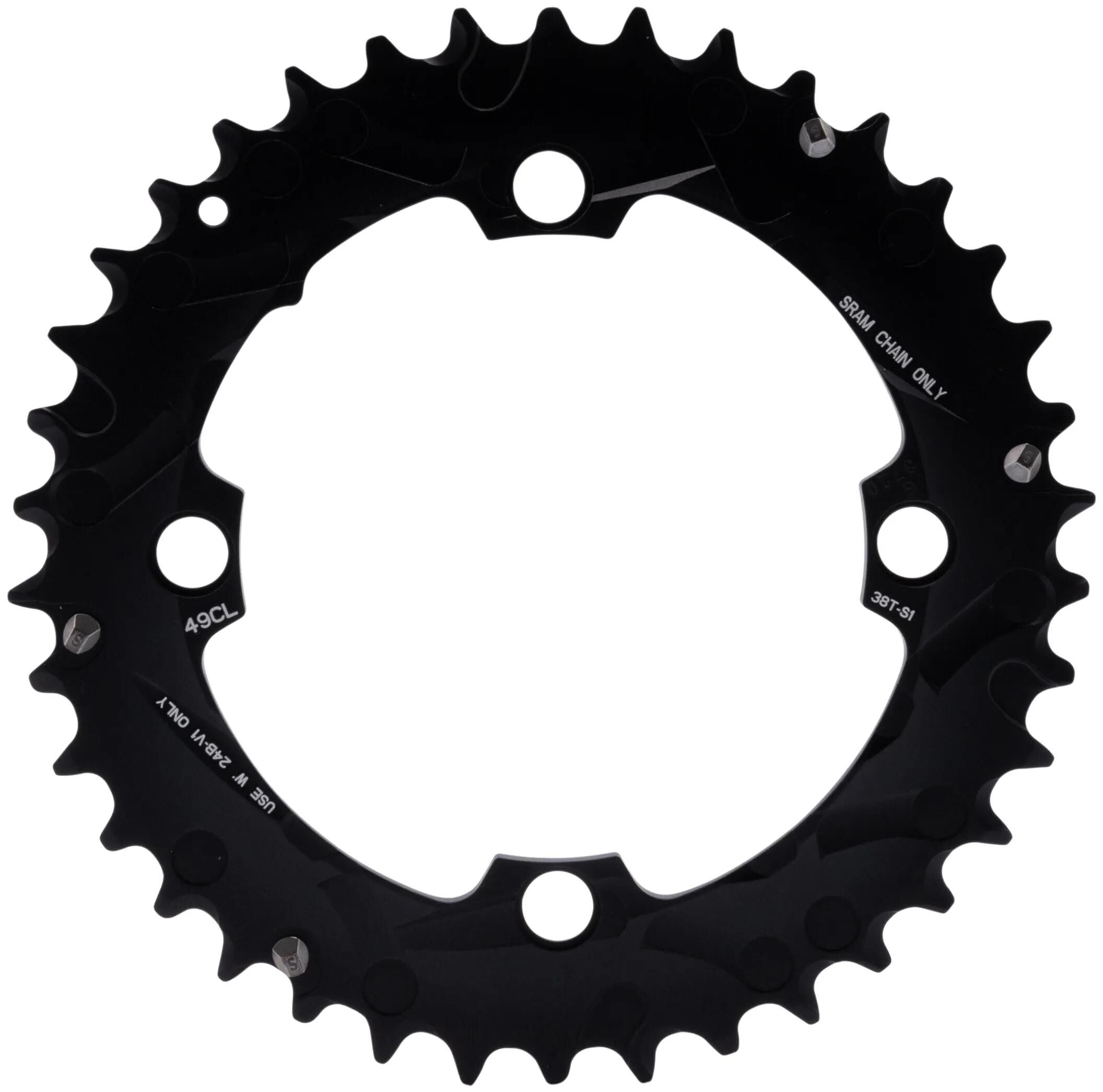 Truvativ kettenblatt mtb chain ring 38t gxp no pin b