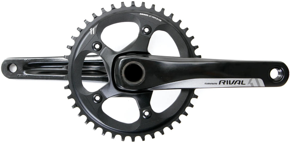 Sram crankstel rival 1 crankset rival 1 gxp 42 t. 170mm black