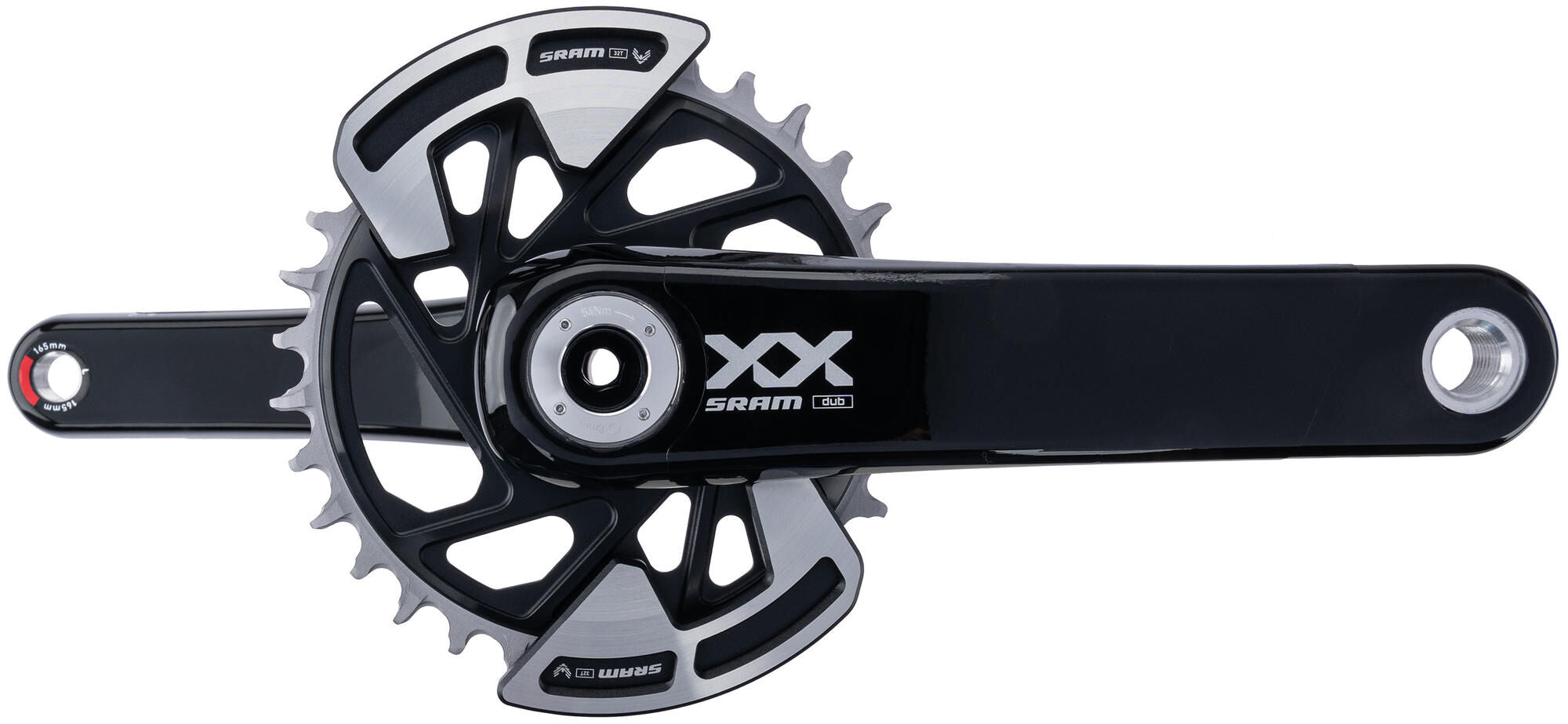 Sram crankstel xx eagle transmission crankset xx eagle tr. 165mm