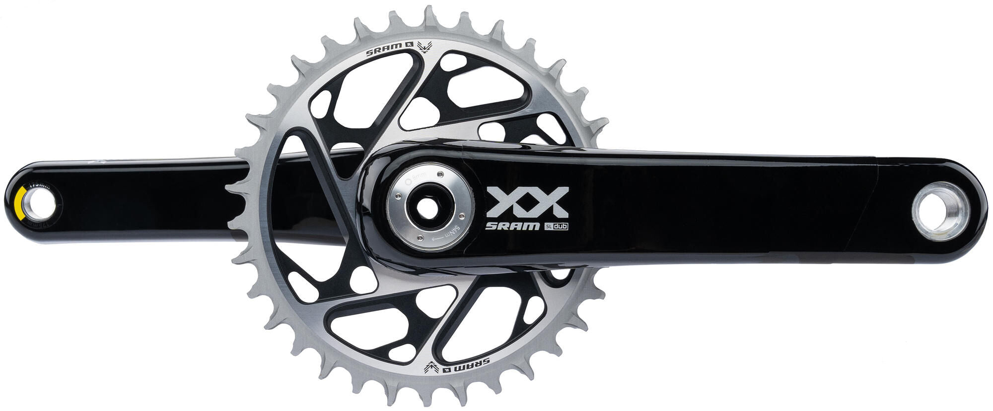 Sram crankstel xx sl eagle transmission crankset xx sl eagle tr. 175mm q168mm