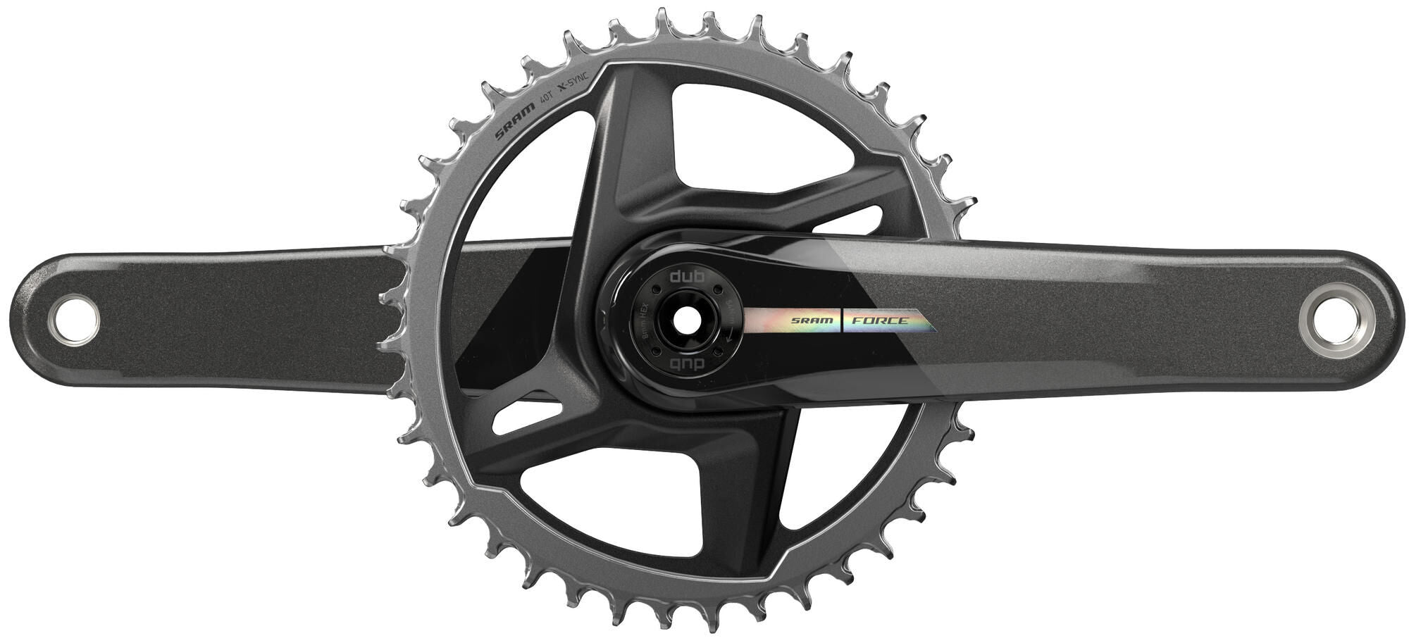 Sram crankstel force 1 etap axs crankset force 1 etap axs 40t 172,5mm grey