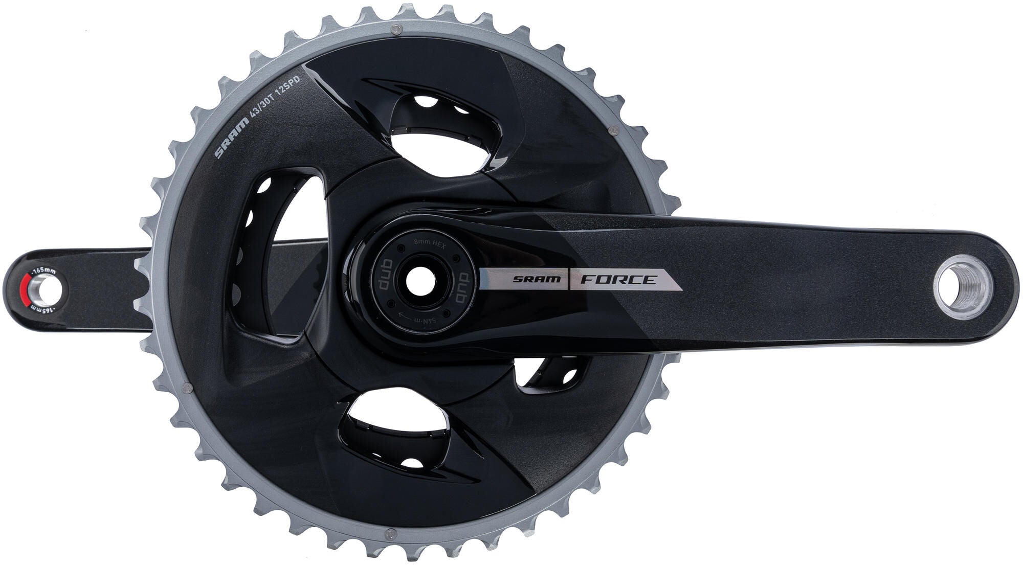 Sram crankstel force axs crankset force axs 165mm
