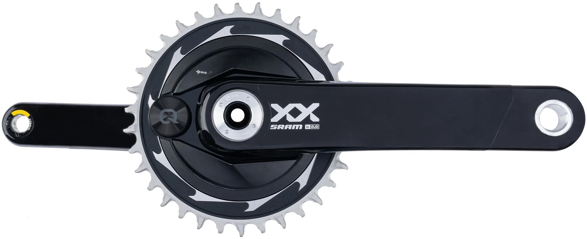Sram kettenradgarnitur xx sl eagle axs transmission crankset pm xx sl eagle axs trans.175mm 34t
