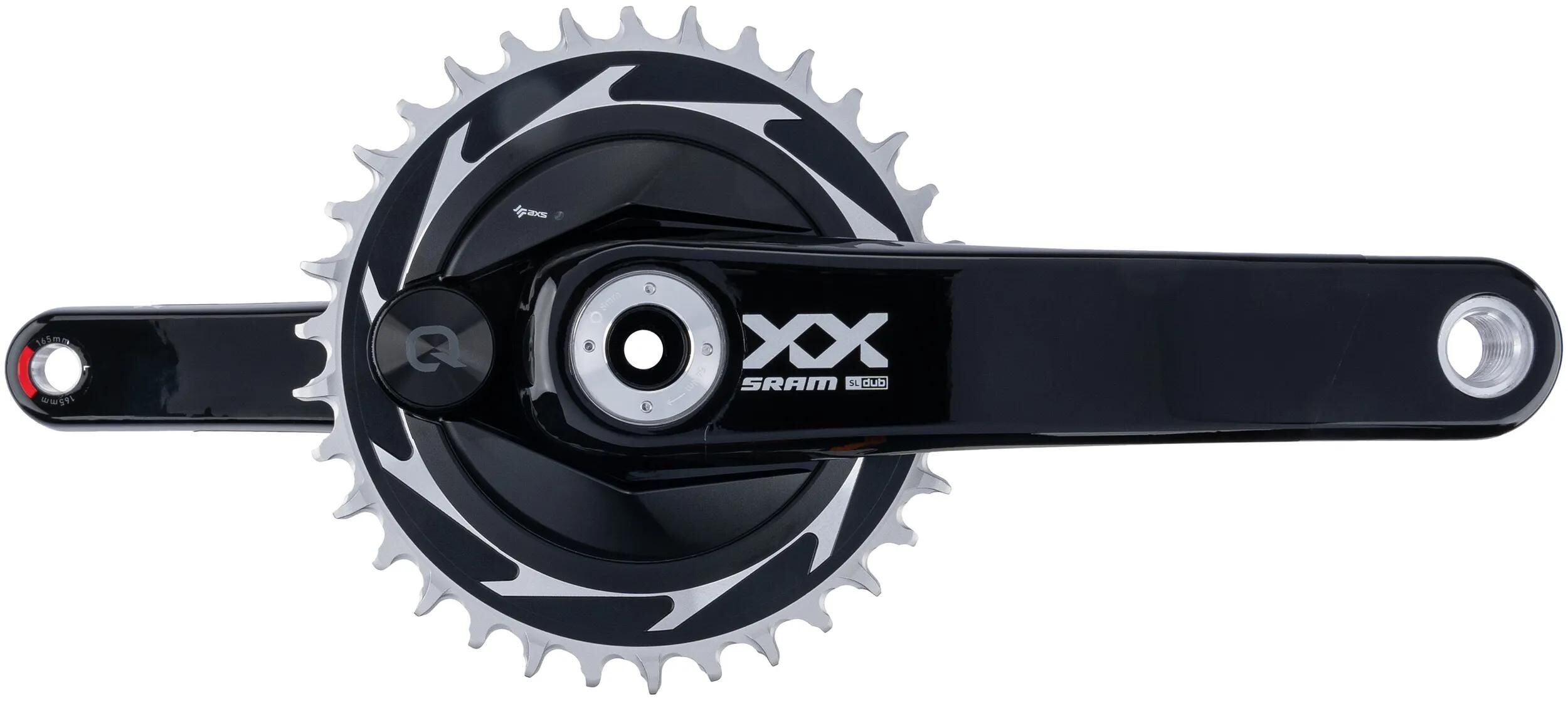 Sram kettenradgarnitur xx sl eagle axs transmission crankset pm xx sl eagle axs trans.165mm 34t