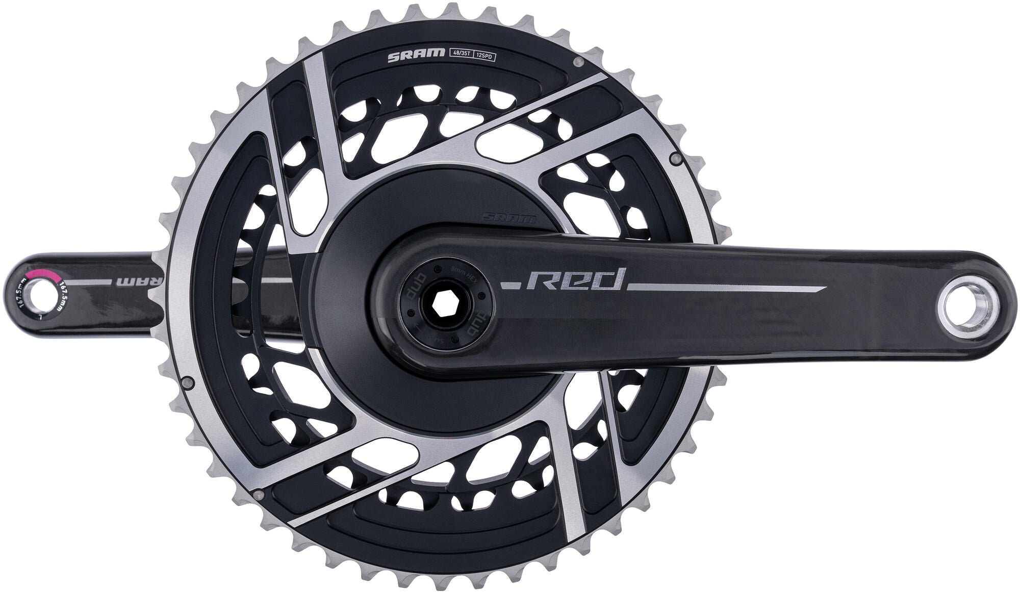 Sram crankstel red e1 crankset red e1 35 48t 167,5mm