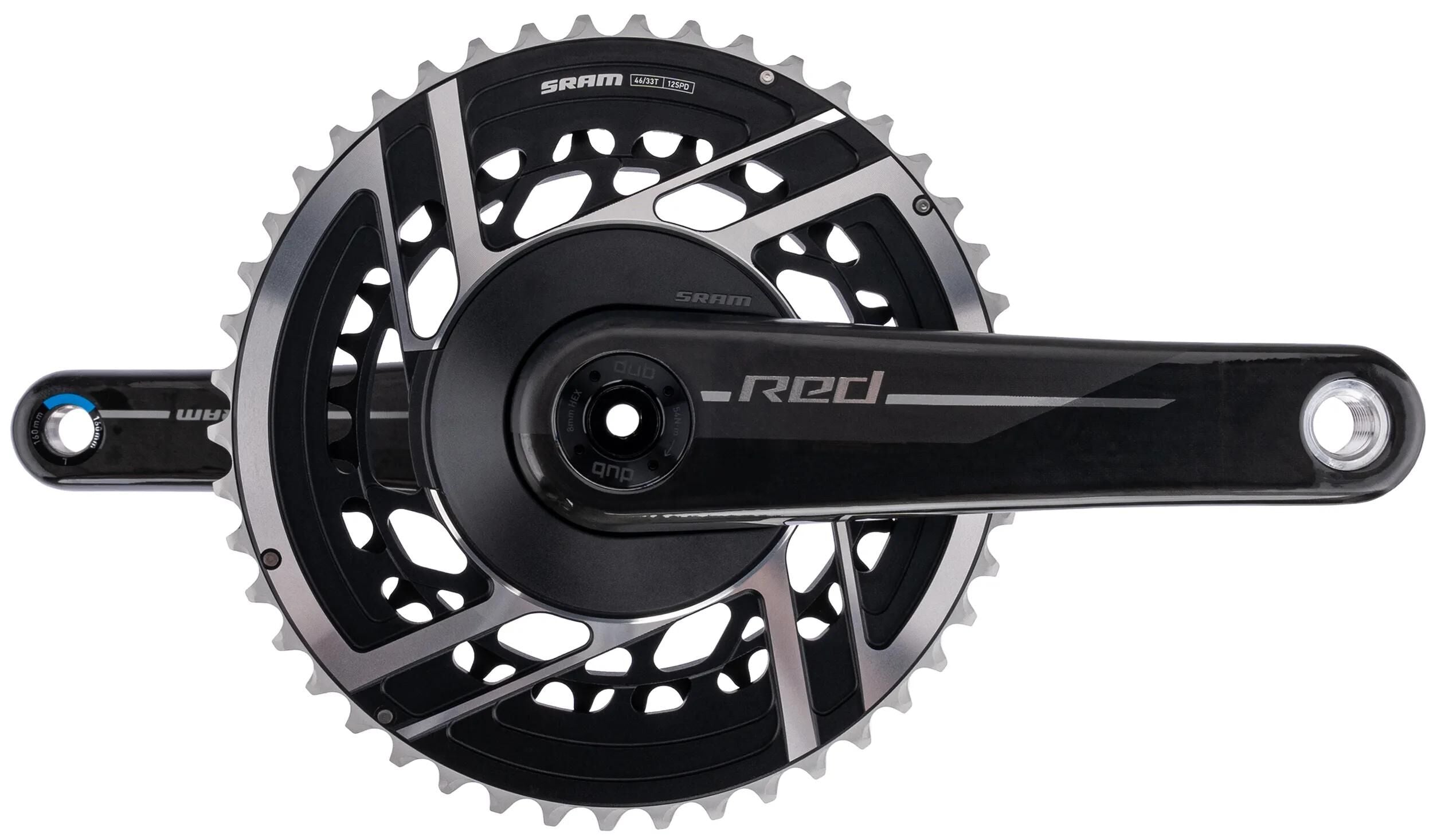 Sram kettenradgarnitur red e1 crankset red e1 33 46t 160mm