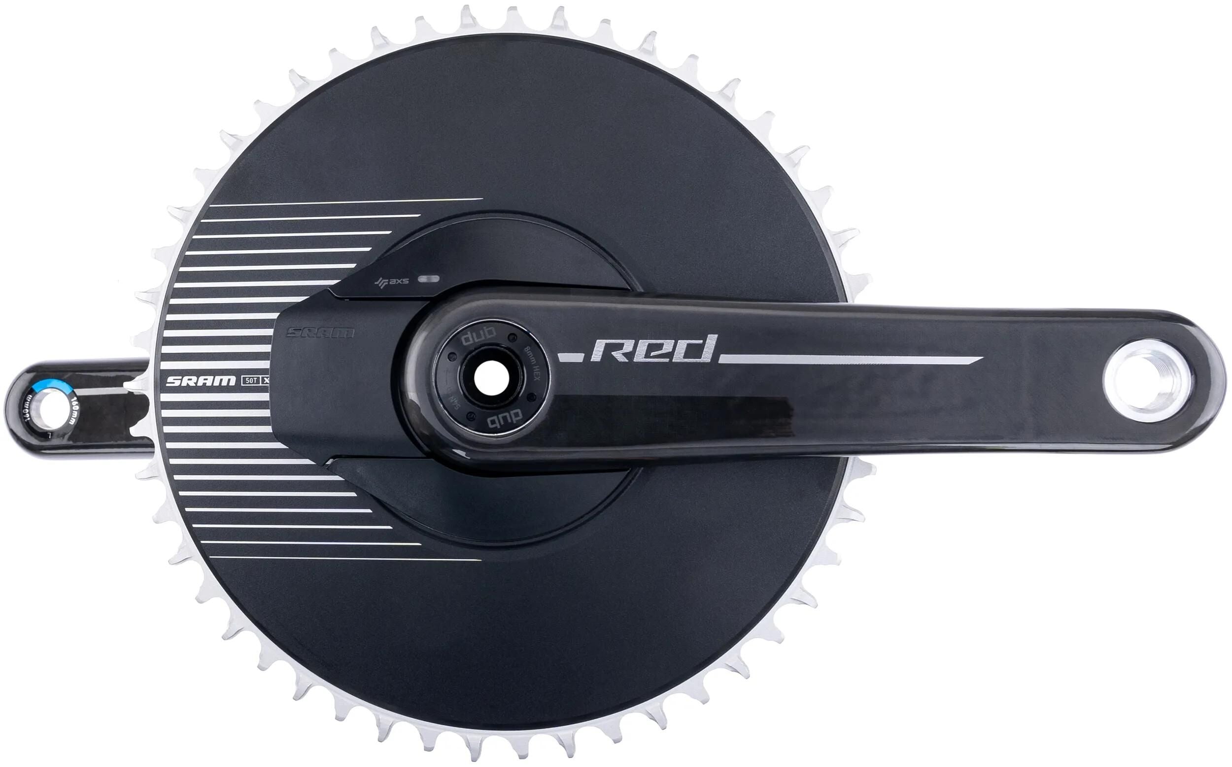 Sram kettenradgarnitur red 1 axs e1 crankset pm red 1 axs e1 160mm
