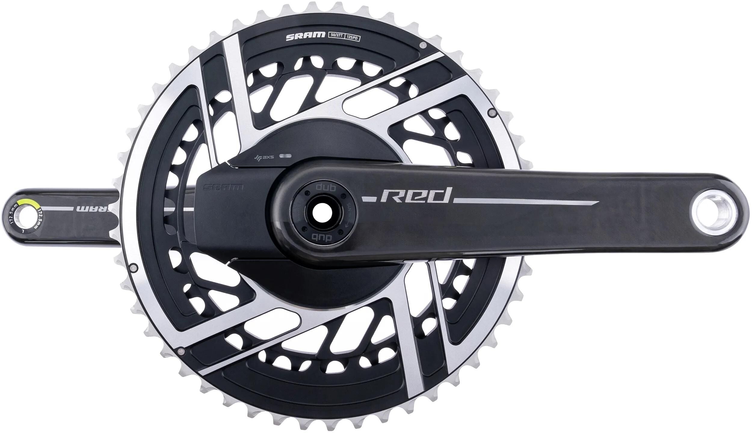 Sram kettenradgarnitur red axs e1 crankset pm red axs e1 37 50t 172,5mm