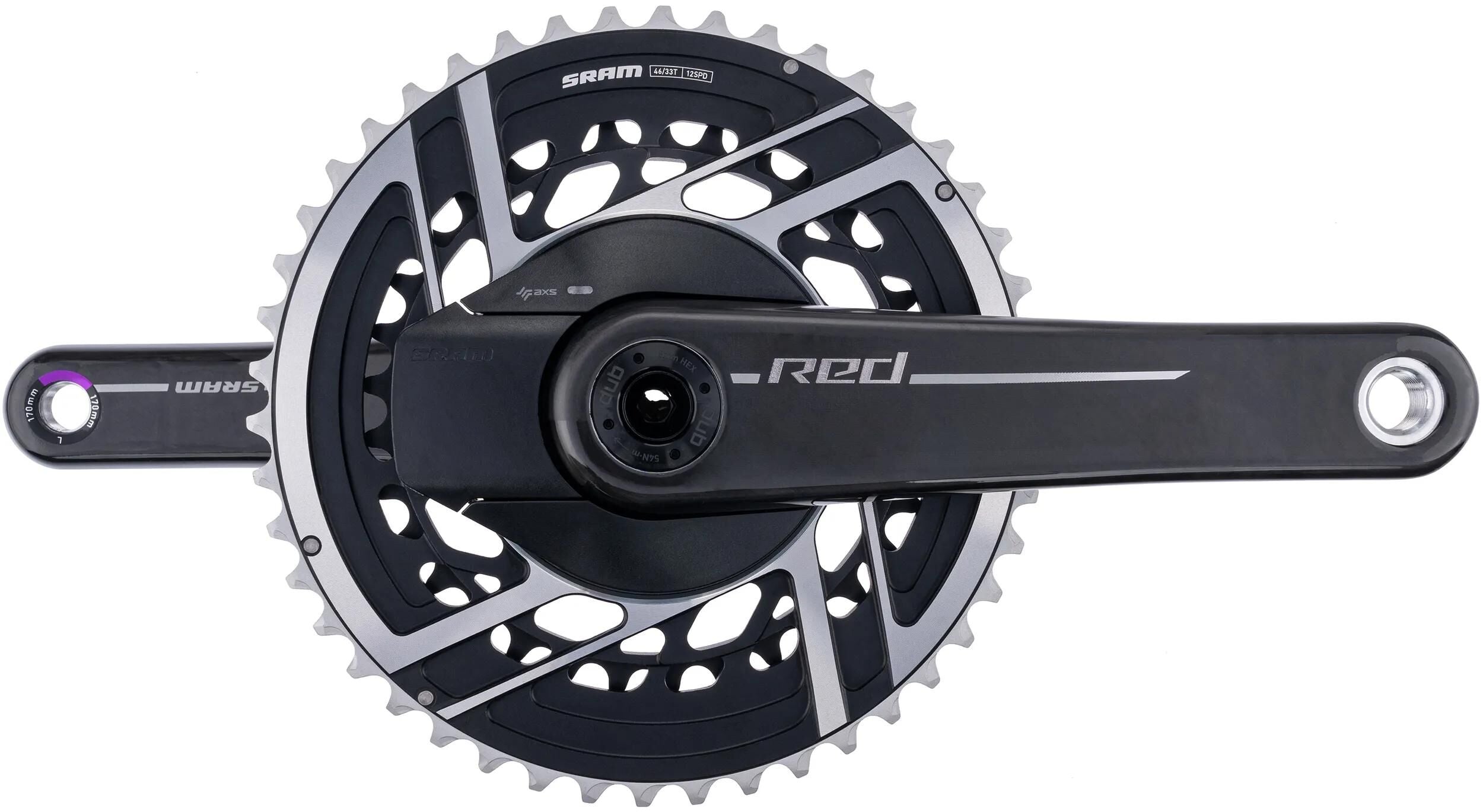 Sram kettenradgarnitur red axs e1 crankset pm red axs 33 46t 170mm