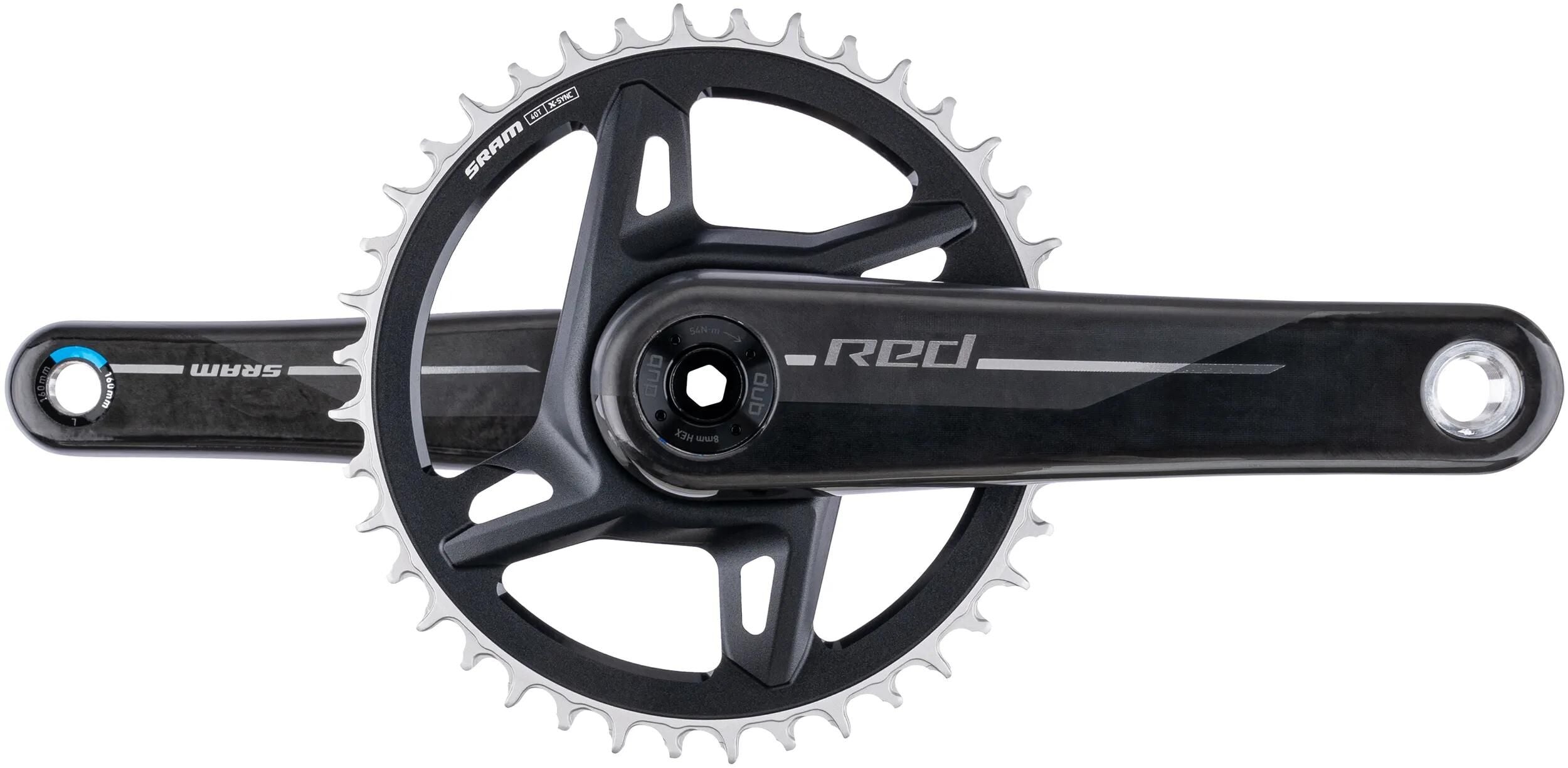 Sram kettenradgarnitur red 1 xplr e1 crankset red 1 xplr e1 40t 160mm