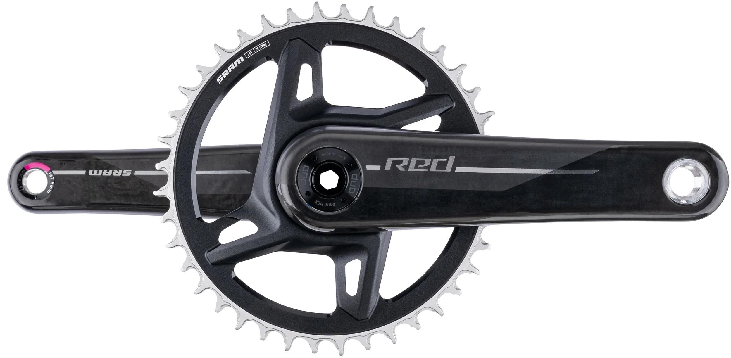 Sram kettenradgarnitur red 1 xplr e1 crankset red xplr e1 40t 167,5mm