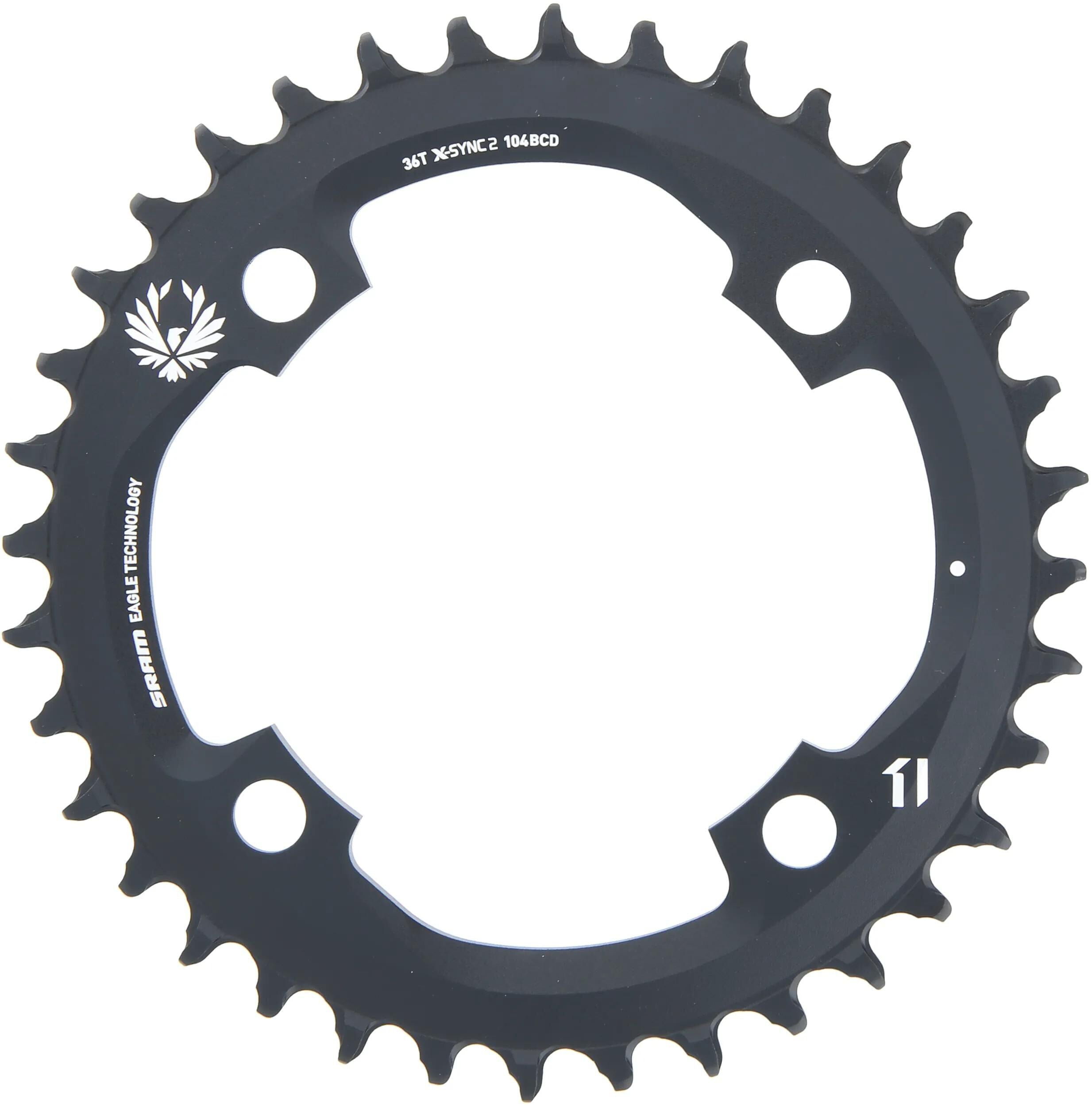 Sram kettenblatt x-sync 2 chain ring x-sync 36t alu