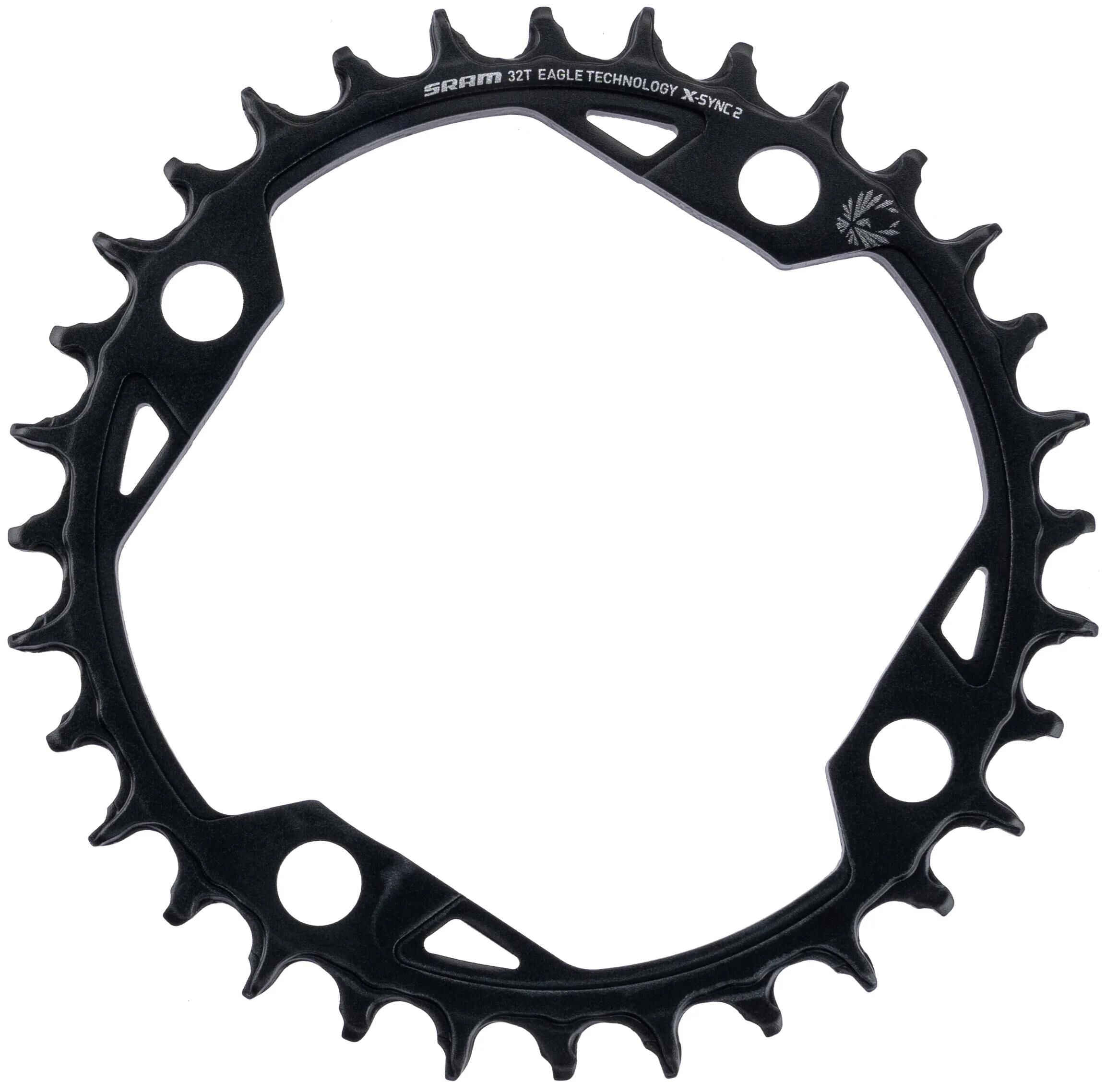 Sram kettenblatt x-sync 2 chain ring x-sync 32t 104mm alu