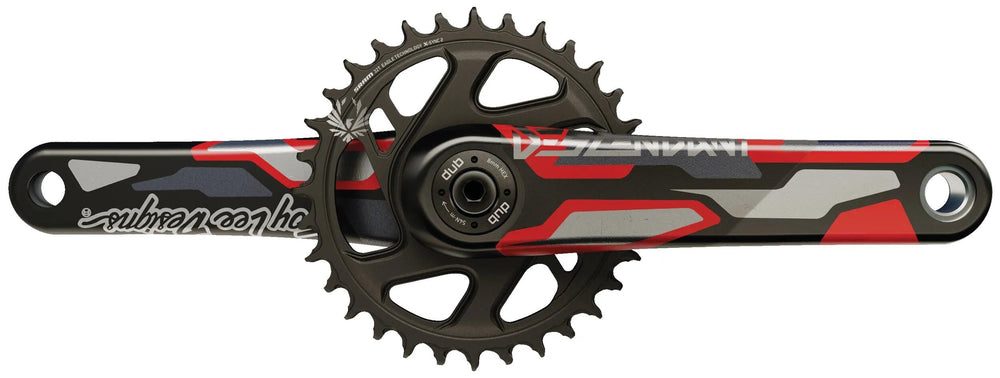 Truvativ crankstel descendant troy lee design eagle dh crankset truv.desc.troy lee de.eagle dh dub73 32t