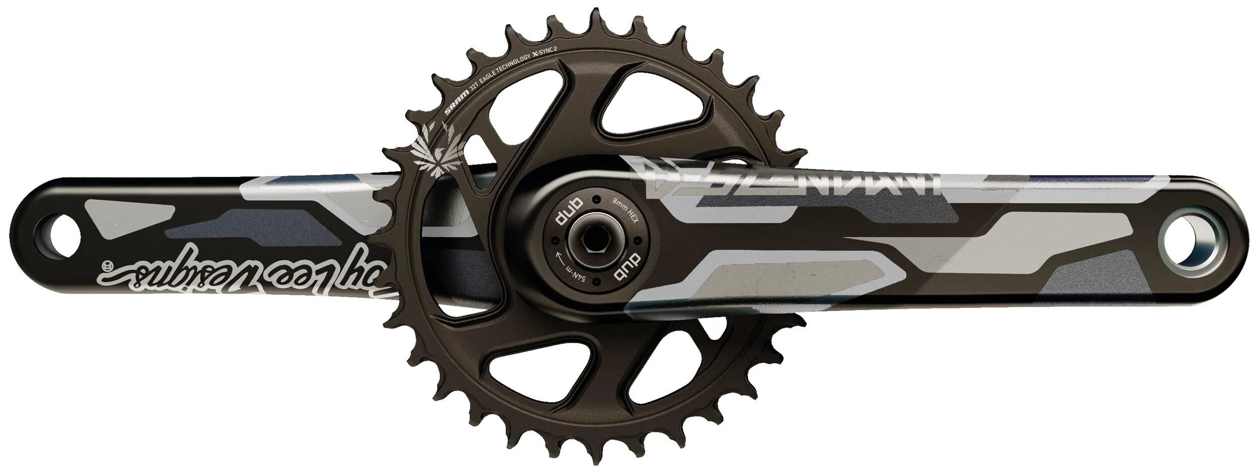 Truvativ kettenradgarnitur descendant troy lee design eagle dh crankset truv.desc.troy lee de.eagle dh dub73 32t