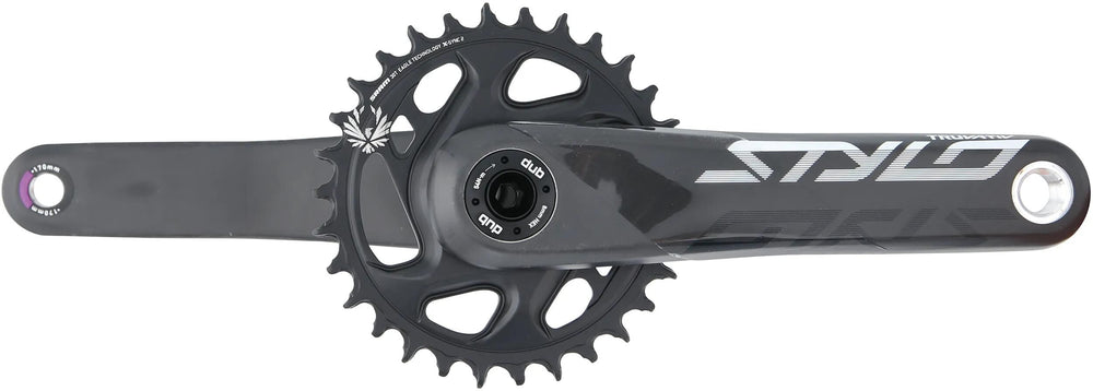 Truvativ crankstel stylo carbon eagle crank set stylo car.eagle 30t.dub fatbike