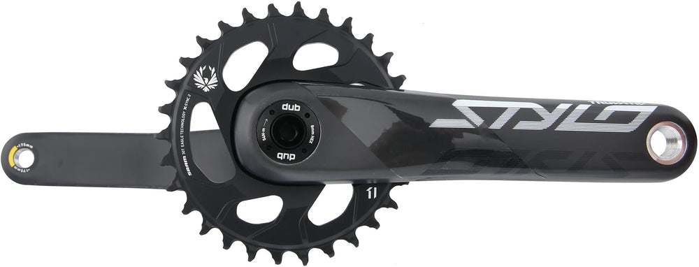Truvativ crankstel stylo carbon eagle crank set stylo car.eagle 30t.dub fatbike